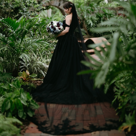 Black Sophia Tolli Wedding Dress - Picture 7 of 8